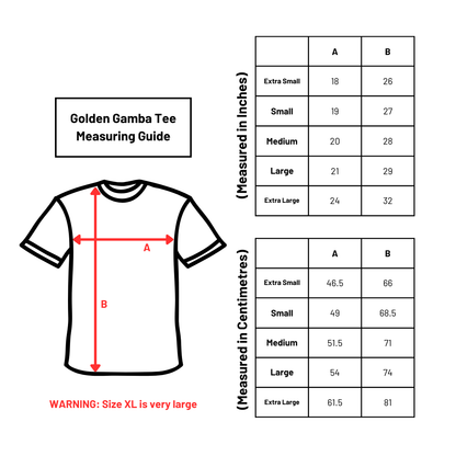 Golden Gamba Tee